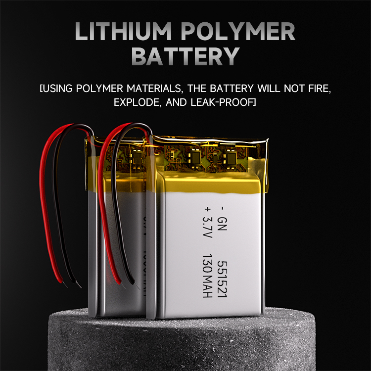 551521 polymer battery