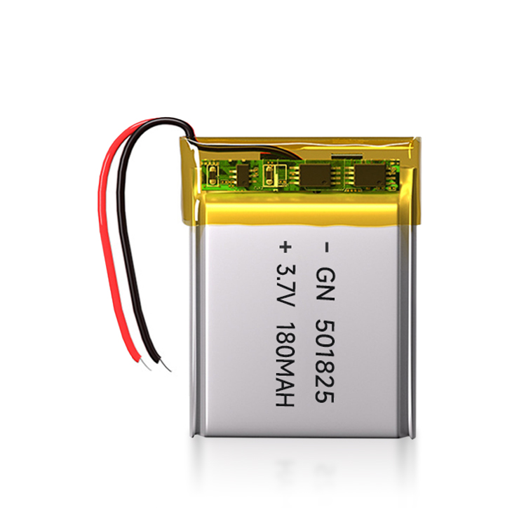 501825 180mAh 3.7V