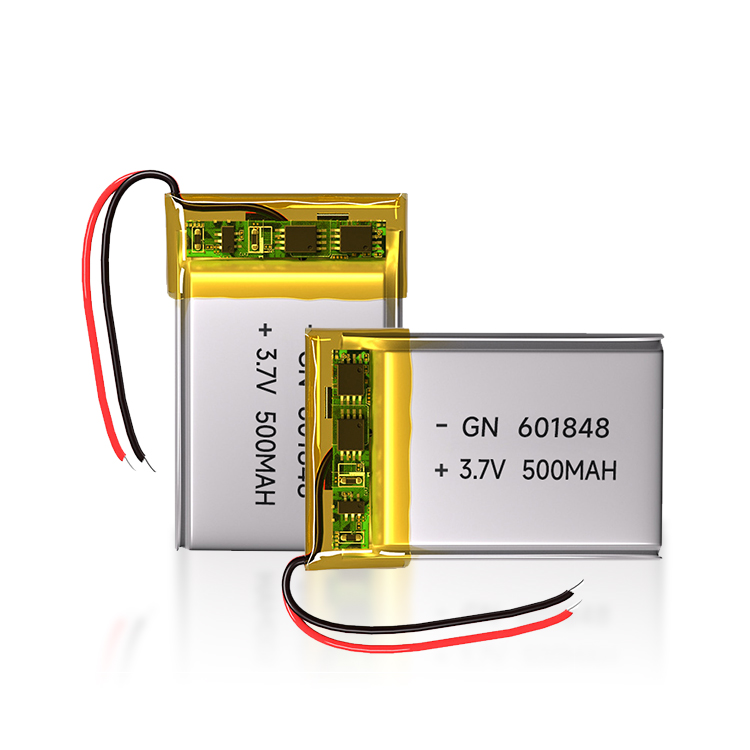 601848 500mAh 3.7V