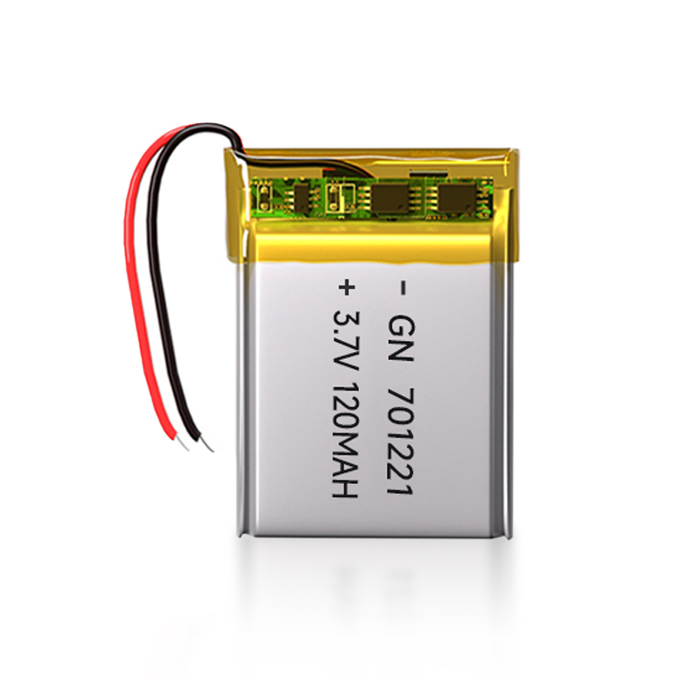 701221 120mAh 3.7V