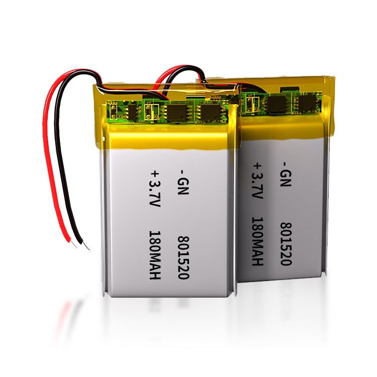 801520 180mAh 3.7V