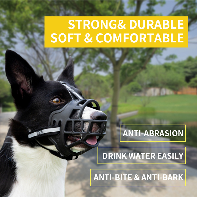 Plastic pet muzzle