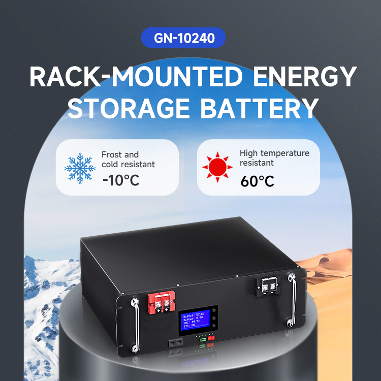 Rack-mounted energy storage battery GN-10240