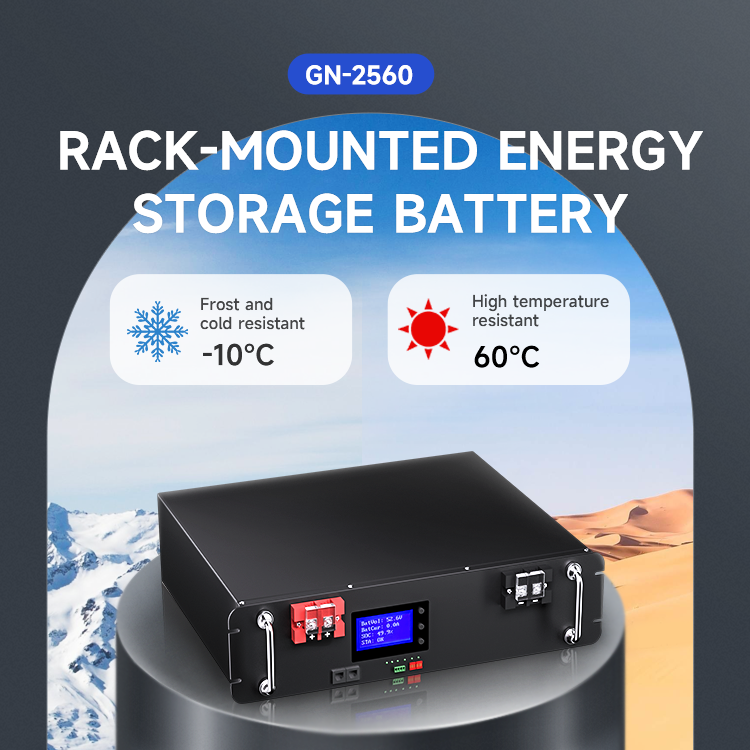 Rack-mounted energy storage battery GN-2560