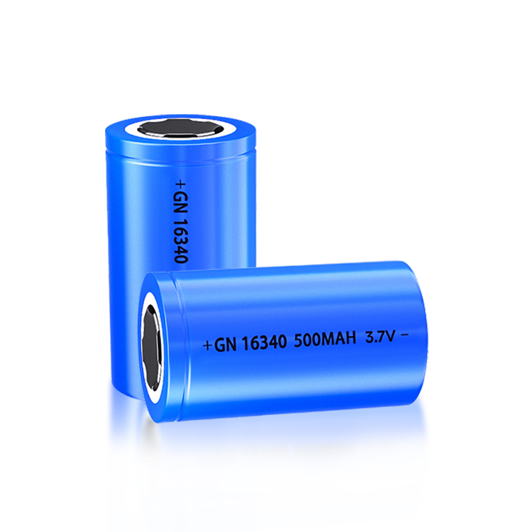 16340 500MAH 3.7V