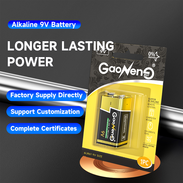 Alkaline 9V Battery LR61