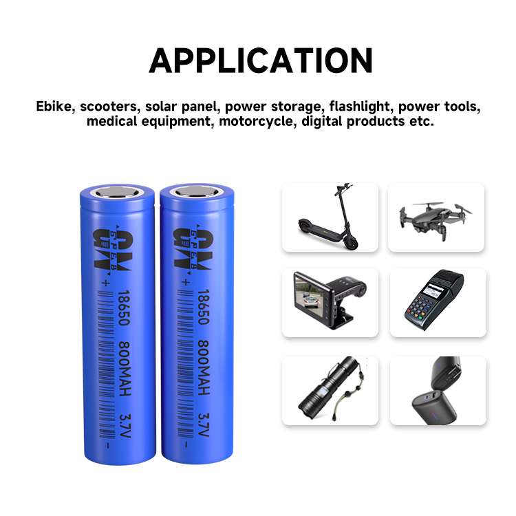 18650 battery 3.7v 2000mah