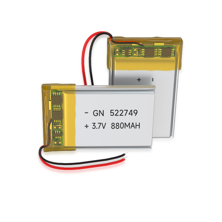 522749 880MAH 3.7V